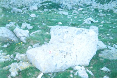 Megalithic throne